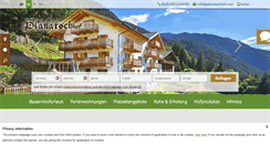 Desktop Screenshot of planatschhof.com